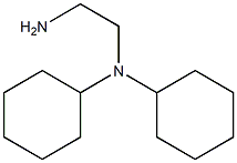 N-(2-aminoethyl)-N-cyclohexylcyclohexanamine Struktur