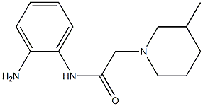 N-(2-aminophenyl)-2-(3-methylpiperidin-1-yl)acetamide Struktur