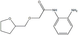 N-(2-aminophenyl)-2-(oxolan-2-ylmethoxy)acetamide Struktur