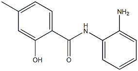 N-(2-aminophenyl)-2-hydroxy-4-methylbenzamide Struktur