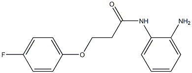 N-(2-aminophenyl)-3-(4-fluorophenoxy)propanamide Struktur