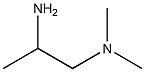 N-(2-aminopropyl)-N,N-dimethylamine Struktur