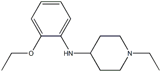 N-(2-ethoxyphenyl)-1-ethylpiperidin-4-amine Struktur