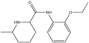 N-(2-ethoxyphenyl)-6-methylpiperidine-2-carboxamide Struktur