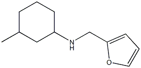 N-(2-furylmethyl)-N-(3-methylcyclohexyl)amine Struktur