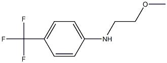 N-(2-methoxyethyl)-4-(trifluoromethyl)aniline Struktur