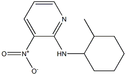 N-(2-methylcyclohexyl)-3-nitropyridin-2-amine Struktur