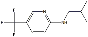 N-(2-methylpropyl)-5-(trifluoromethyl)pyridin-2-amine Struktur