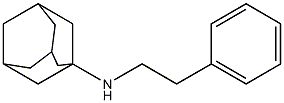 N-(2-phenylethyl)adamantan-1-amine Struktur