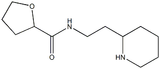 N-(2-piperidin-2-ylethyl)tetrahydrofuran-2-carboxamide Struktur