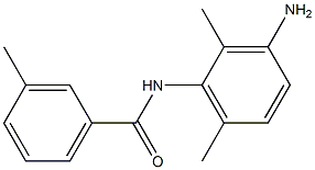 N-(3-amino-2,6-dimethylphenyl)-3-methylbenzamide Struktur