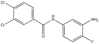 N-(3-amino-4-fluorophenyl)-3,4-dichlorobenzamide Struktur