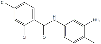 N-(3-amino-4-methylphenyl)-2,4-dichlorobenzamide Struktur