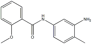 N-(3-amino-4-methylphenyl)-2-methoxybenzamide Struktur