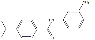 N-(3-amino-4-methylphenyl)-4-isopropylbenzamide Struktur