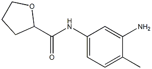 N-(3-amino-4-methylphenyl)tetrahydrofuran-2-carboxamide Struktur