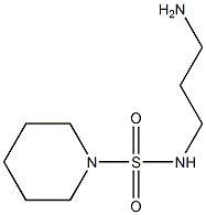 N-(3-aminopropyl)piperidine-1-sulfonamide Struktur