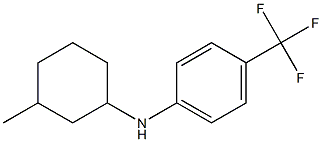 N-(3-methylcyclohexyl)-4-(trifluoromethyl)aniline Struktur