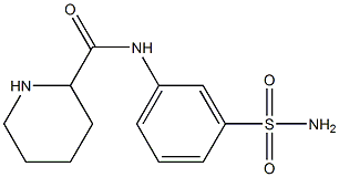 N-(3-sulfamoylphenyl)piperidine-2-carboxamide Struktur