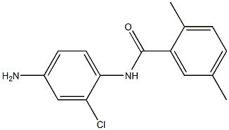 N-(4-amino-2-chlorophenyl)-2,5-dimethylbenzamide Struktur