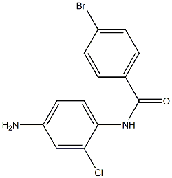 N-(4-amino-2-chlorophenyl)-4-bromobenzamide Struktur