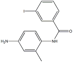 N-(4-amino-2-methylphenyl)-3-iodobenzamide Struktur