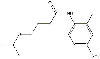 N-(4-amino-2-methylphenyl)-4-(propan-2-yloxy)butanamide Struktur