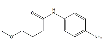 N-(4-amino-2-methylphenyl)-4-methoxybutanamide Struktur