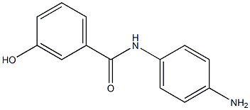 N-(4-aminophenyl)-3-hydroxybenzamide Struktur