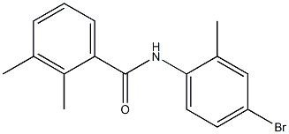 N-(4-bromo-2-methylphenyl)-2,3-dimethylbenzamide Struktur