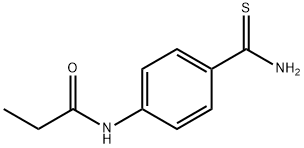 N-(4-carbamothioylphenyl)propanamide Struktur