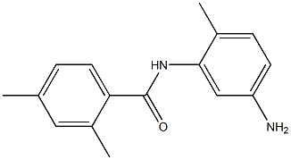 N-(5-amino-2-methylphenyl)-2,4-dimethylbenzamide Struktur