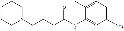 N-(5-amino-2-methylphenyl)-4-piperidin-1-ylbutanamide Struktur