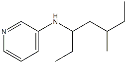 N-(5-methylheptan-3-yl)pyridin-3-amine Struktur