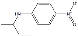 N-(butan-2-yl)-4-nitroaniline Struktur