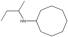 N-(butan-2-yl)cyclooctanamine Struktur