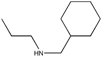 N-(cyclohexylmethyl)-N-propylamine Struktur