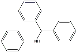 N-(diphenylmethyl)aniline Struktur