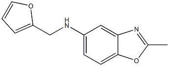 N-(furan-2-ylmethyl)-2-methyl-1,3-benzoxazol-5-amine Struktur