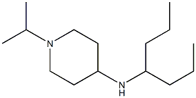 N-(heptan-4-yl)-1-(propan-2-yl)piperidin-4-amine Struktur