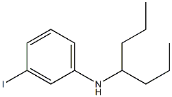 N-(heptan-4-yl)-3-iodoaniline Struktur