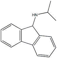 N-(propan-2-yl)-9H-fluoren-9-amine Struktur