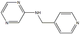 N-(pyridin-4-ylmethyl)pyrazin-2-amine Struktur