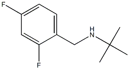 N-(tert-butyl)-N-(2,4-difluorobenzyl)amine Struktur