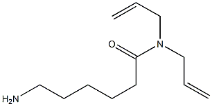 N,N-diallyl-6-aminohexanamide Struktur