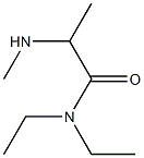 N,N-diethyl-2-(methylamino)propanamide Struktur