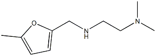 N,N-dimethyl-N'-[(5-methyl-2-furyl)methyl]ethane-1,2-diamine Struktur