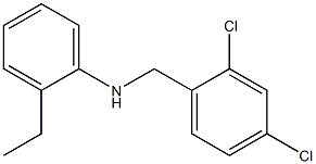 N-[(2,4-dichlorophenyl)methyl]-2-ethylaniline Struktur