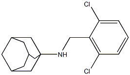 N-[(2,6-dichlorophenyl)methyl]adamantan-1-amine Struktur