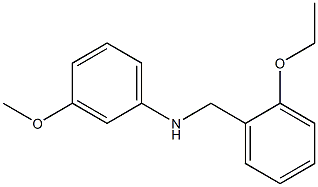 N-[(2-ethoxyphenyl)methyl]-3-methoxyaniline Struktur